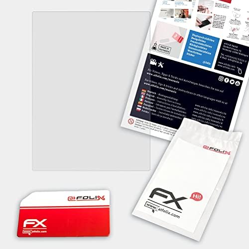 atFoliX Műanyag Üveg Védőfólia Kompatibilis a Barnes & Noble Nook Simple Touch Üveg Protector, 9H Hibrid-Üveg FX Üveg kijelző