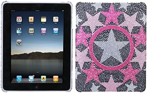 Asmyna Vissza Védő Fedelet, iPad, Ragyogj Diamante (IPADHPCBKDM117WP)
