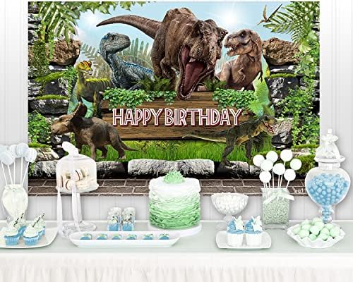 5x3ft Jurassic Világ Park Fotózás Háttérben Gyerekek Szülinapi Buli Banner Baba Zuhany Dinoszaurusz Háttér Fotó Stúdió Kellékek