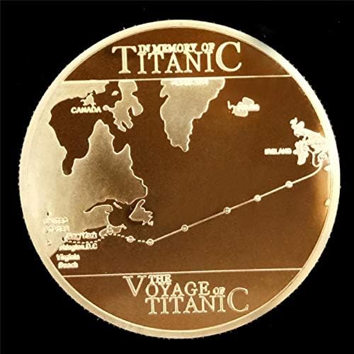 1db Titanic Hajó Emlékérme Titanic Incidens Gyűjteni BTC Bitcoin Pár Távolsági Kapcsolatok Ajándékok