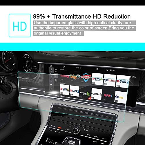 8X SEBESSÉGŰ Kompatibilis 2017 Hyundai Elantra 8 Hüvelykes 175x97mm Autós Navigációs Képernyő Védő HD Világosság 9H Edzett