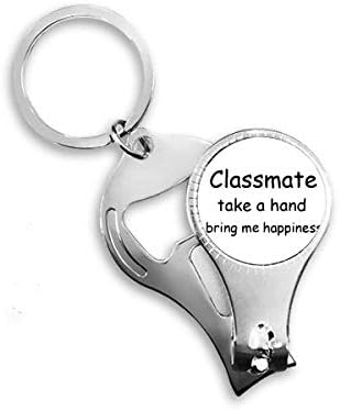 Osztálytársát Egy Kéz Hozd El Nekem A Boldogságot Köröm Zimankó Gyűrű Kulcstartó Sörnyitó Clipper