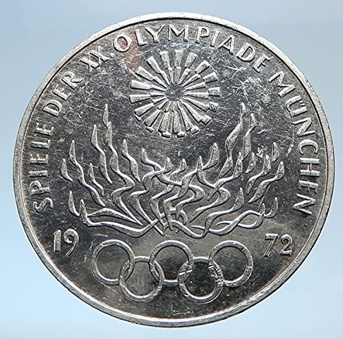 1972 ismeretlen Németország 1972 Müncheni Nyári Olimpiai Antik Bizonyíték Denomination_in_description Jó Hitelesített