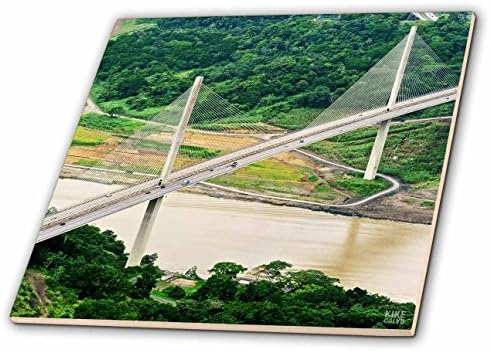3dRose ct_10450_1 Centenáriumi Híd Panama-Kerámia, 4-Es