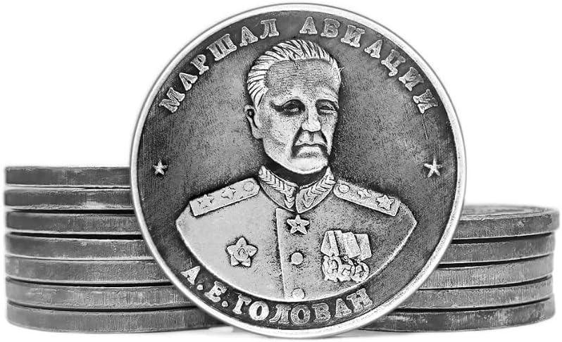 Egykori Szovjetunió Grand Marshal, Sztálin Shaw Érme 1945 Legenda Elismerő Kitüntetést Tartály Antik Réz Érme
