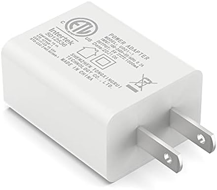 elesories USB Fali Töltő, 5V 1A hálózati Adapter Univerzális Úti Töltő Alkalmazni elesories S2/S3/S5/S6/S7-Hang Készülék-Fehér