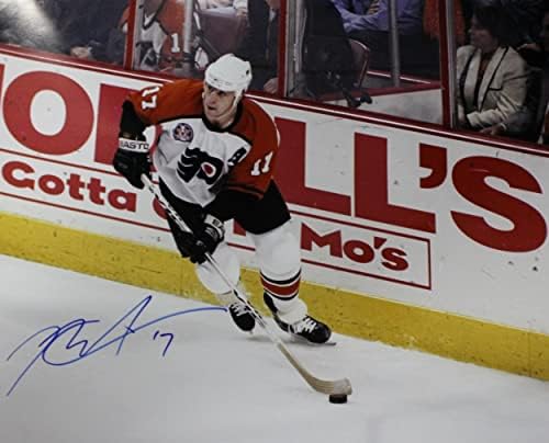 Rod Brind ' Amour Philadelphia Flyers Dedikált 16x20 Dedikált Fotó - Dedikált NHL-Fotók