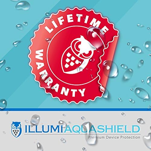 ILLUMI AquaShield Első + Hátsó Védő Kompatibilis az Fire HD felbontású, 10.1 hüvelyk (2015)(2 Csomag) HD Tiszta Képernyő