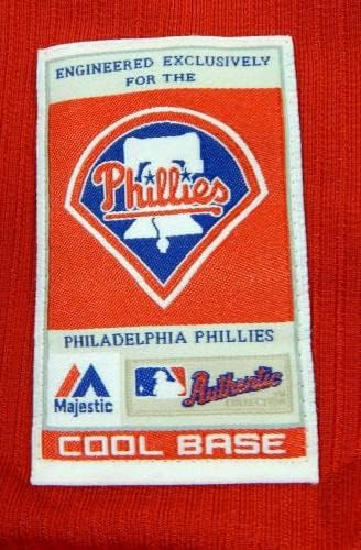 2014-15-ös Philadelphia Phillies Ricky Bielski 74 Játék Használt Piros Mez ST BP 48 13 - Játék Használt MLB Mezek